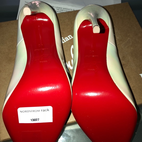 Christian Louboutin Shoes - Christian louboutin size 40 pearl color